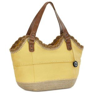 The Sak Indio Leather Satchel Sunlight Espadrille